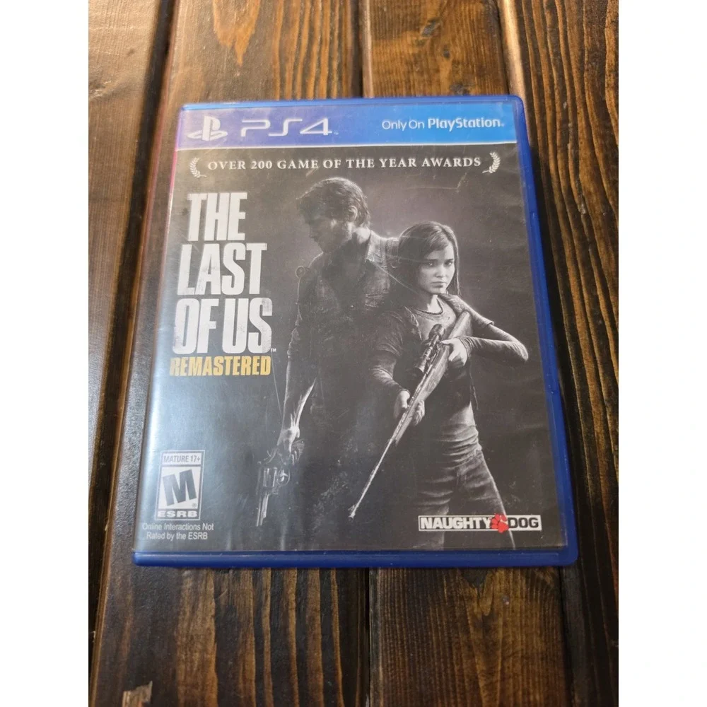 The Last of Us Remastered (PlayStation 4, 2014) Mature Naughty Dog No Manual